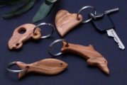 Schlüsselanhänger aus Olivenholz Schlüsselanhänger aus Olivenholz