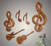 Musikalien - kleine Geschenke mit musikalischen Themen