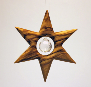 Fensterdeko Stern klein, ca. 116mm -  Sonnenfänger