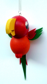 Papagei, Schwingfigur Papagei